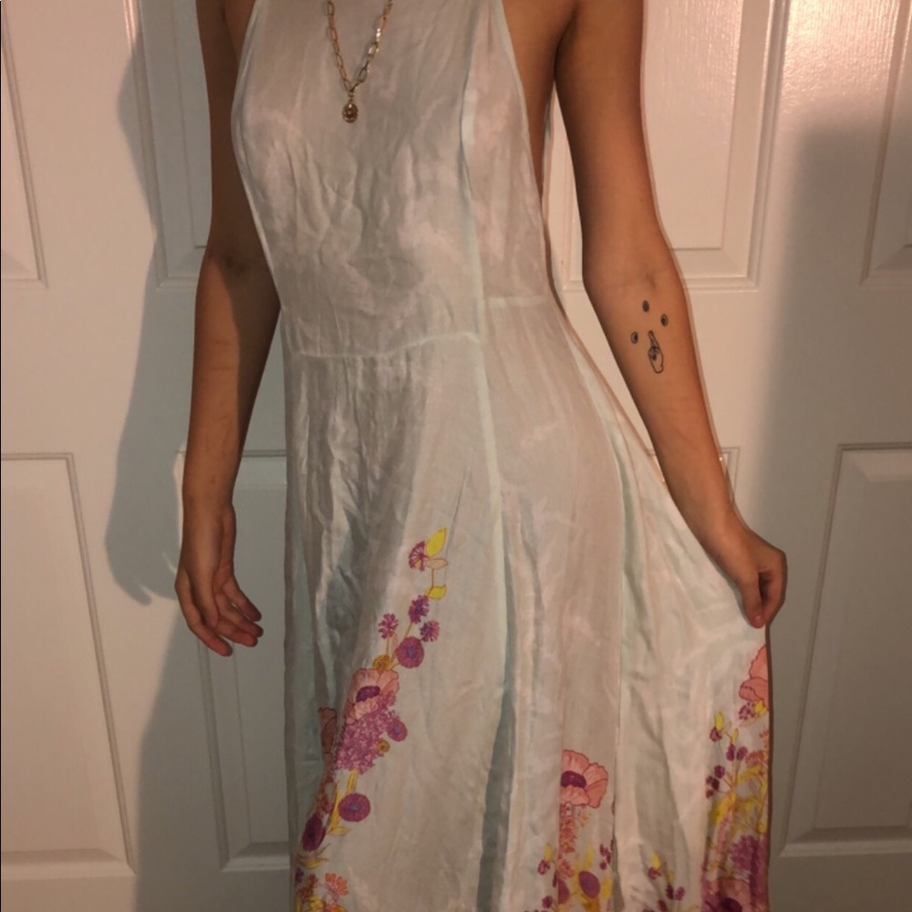Loose Floral Printed Dress